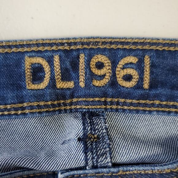 DL1961 Women's Angel Mid-Rise Skinny Ankle Jeans Size 26 4-Way Stretch Classic - Picture 4 of 9